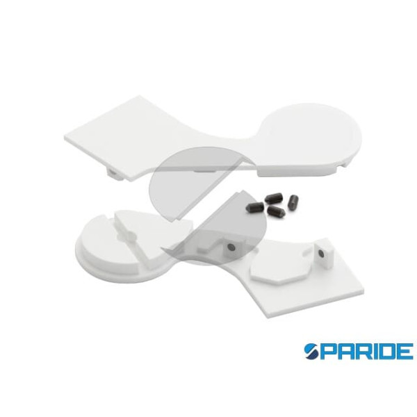 TAPPI COPERTURA DX SX BIANCO PER PROFILO CORRIMANO...