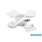 TAPPI COPERTURA DX SX BIANCO PER PROFILO CORRIMANO LED