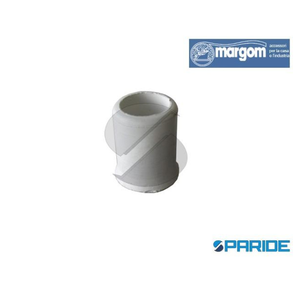 TAPPO A CAMPANA D 12 MM IN GOMMA BIANCO