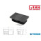 TAPPO ALETTATO RETTANGOLARE 40X15 NERO GAMM SP 1-2 MM