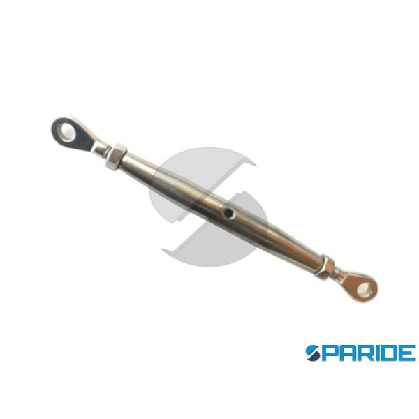 TENDITORE A TUBO 2 OCCHI M5 INOX A4 PIATTI 3 16