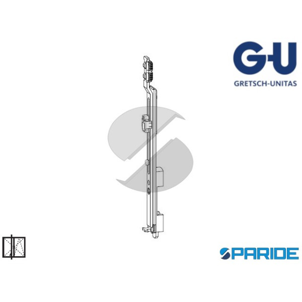 TERMINALE INFERIORE 6-26077-00-0-1 CON PUNTALE GU