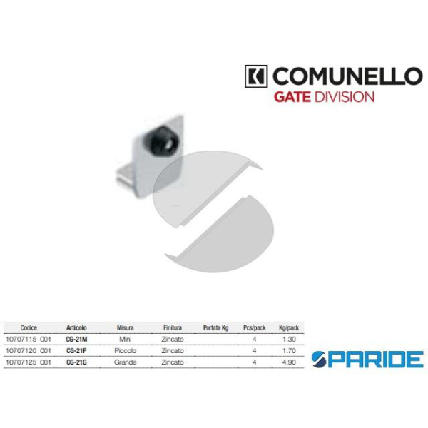 TERMINALE PER MONOROTAIA CG-21M ZINCATO COMUNELLO ...