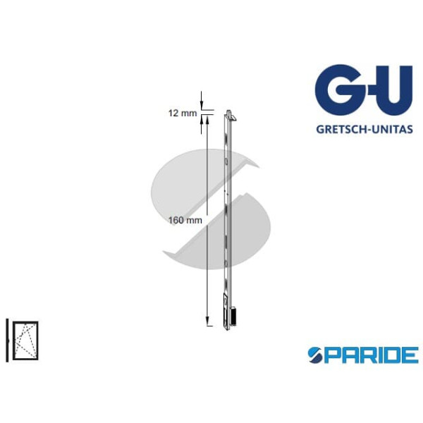TERMINALE SUPERIORE 6-33865-12-0-1 GU CREMONESI A INVERSIONE