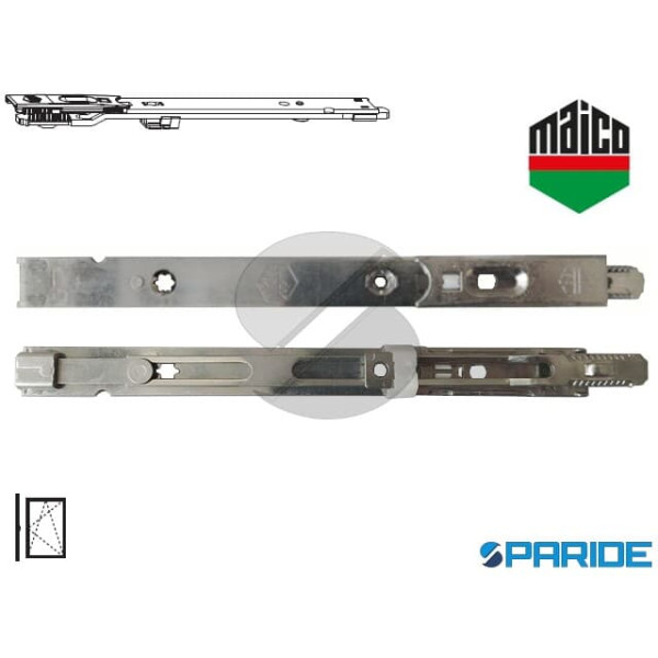 TERMINALE SUPERIORE ANTA-BATTENTE 10795 MAICO CON USCITA PUNTALE MAICO