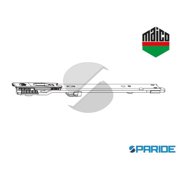 TERMINALE SUPERIORE ANTA-BATTENTE 10795 MAICOCON USCITA PUNTALE MAICO