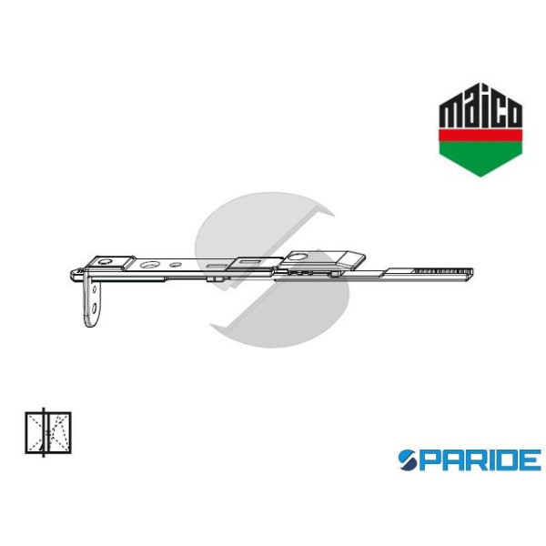 TERMINALE SUPERIORE PER ASTA A LEVA 203496 MAICO CON USCITA PUNTALE
