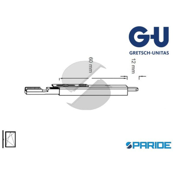 TERMINALE SUPERIORE SOLO SCATOLA E-20001 GU