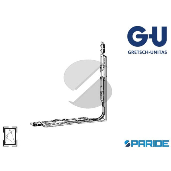 TRASMISSIONE ANGOLARE SENZA NOTTOLINI 6-26743-00-0-1 GU