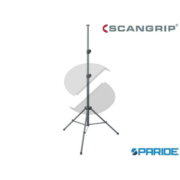 TREPPIEDI FISSO 1,35-3 MT PER LAMPADE E TORCE SCAN...