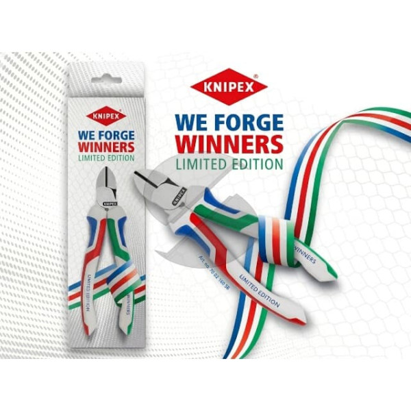 TRONCHESE LATERALE 70 02 160 S8 KNIPEX LIMITED EDITION WE FORGE WINNERS