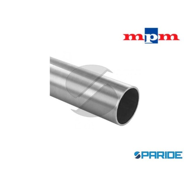 TUBO TONDO D 42,4 MM L 3 MT IN ACCIAIO INOX AISI 3...