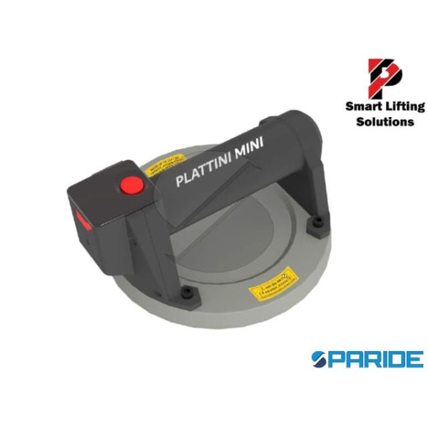 VENTOSA A BATTERIA PLATTINI MINI 60 KG PER SOLLEVA...