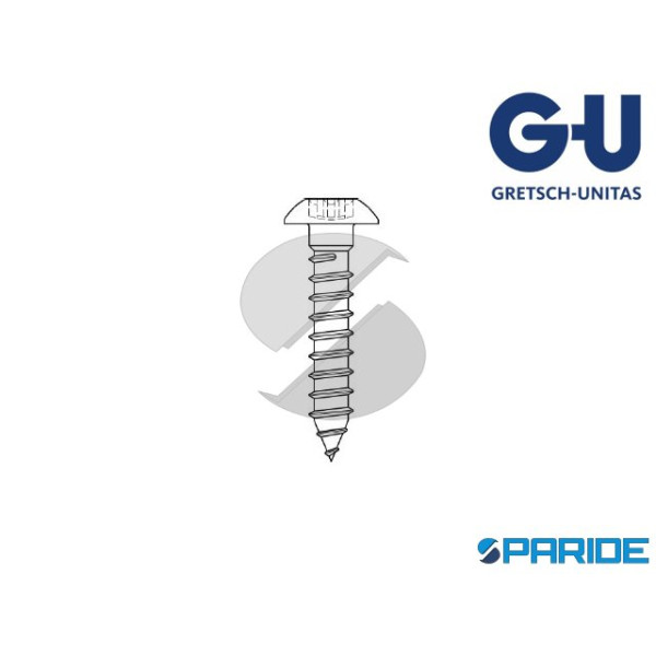 VITE AUTOFILETTANTE 5,5X35 TESTA TONDA GU ANTIEFFRAZIONE