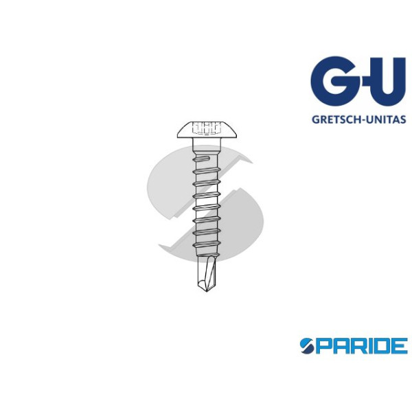 VITE AUTOFORANTE 4,8X22 TX25 NERA GU