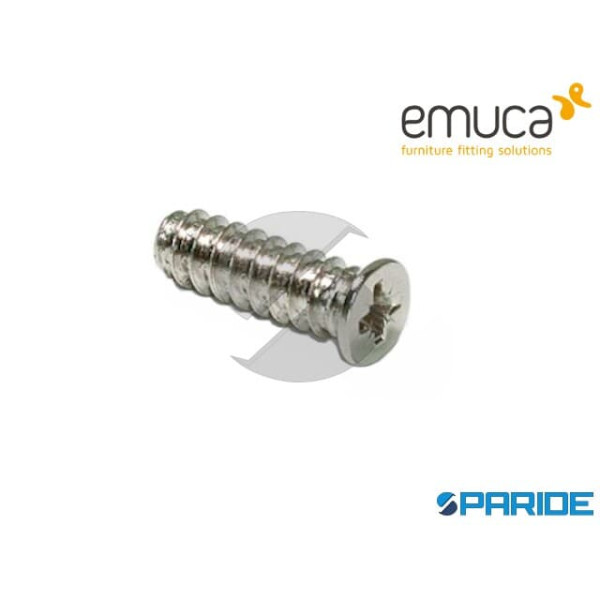 VITE EURO M6X17 TESTA SVASATA PIANA PASSO FINE 504...