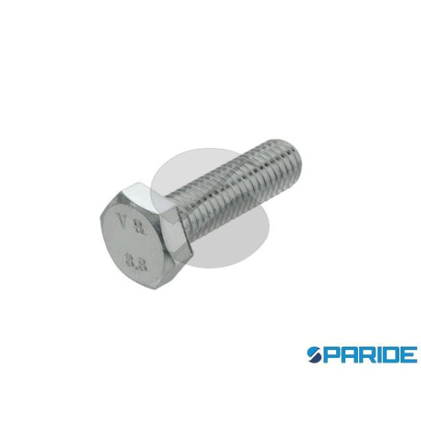 VITE TE ZINCATA 8.8 10X120 DIN 933 ISO 4017 UNI 57...