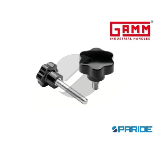 VOLANTINO MASCHIO A SEI LOBI M5X10 VP\20 GAMM