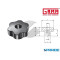 VOLANTINO PASSANTE A SEI LOBI M10X50 VB\50\FP PASSANTE