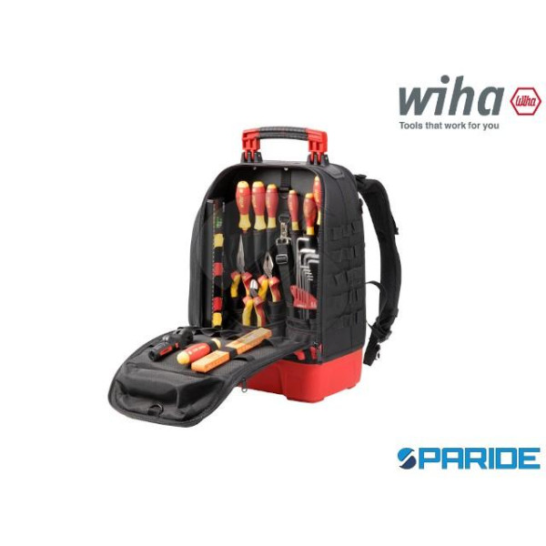 ZAINO PORTA UTENSILI ELETRIC 45528 WIHA 27 PZ