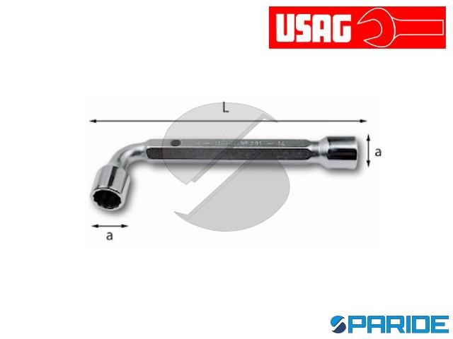 Chiave A Brugola Doppia 8x9 Mm In Acciaio Cromo Vanadio - Pesante E Resistente - Foto 10