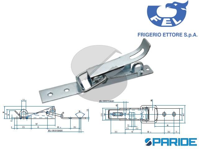 HOLEX - Dispositivo Di Fissaggio Rapido A Doppia Leva Con Piede Orizzontale Modello 1 - Foto 13
