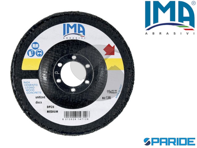 Abracs PH11560DM Disco abrasivo per metallo Phoenix II DPC, 115 mm x 6 mm x 22 mm, 1 pezzo