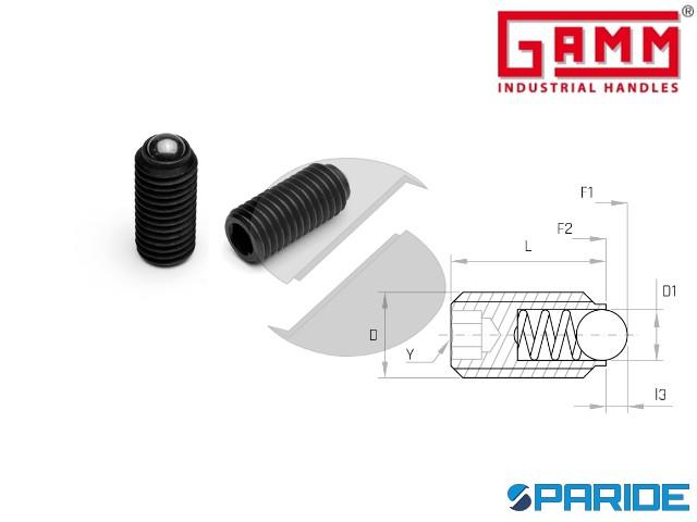 Pressori a molla in acciaio INOX GN 614.3 | Ganter Pressori a molla in acciaio INOX GN 614.3 | Ganter