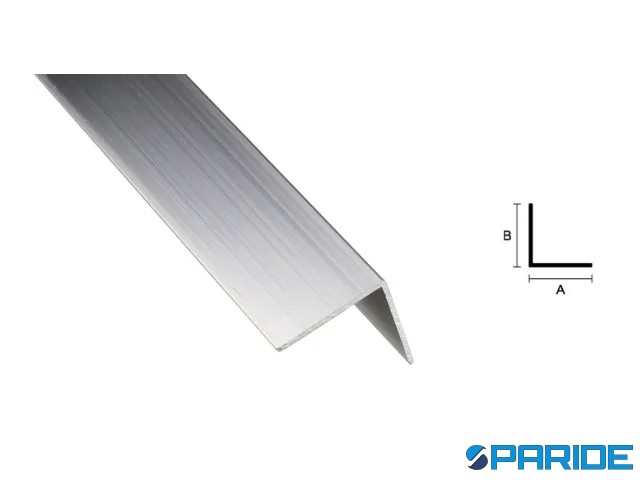 ANGOLARE ALLUMINIO 20x20x1 mm 2,6 m CEMENTO