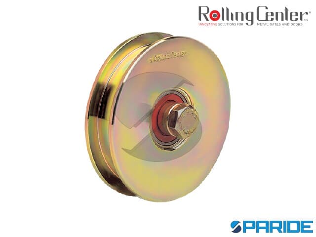 4 Pulegge Con Doppio Cuscinetto A Sfera In Alluminio Zincato – Carico Max 32 Kg, Per Fino A 8 Mm, Per Tende E Stendibiancheria