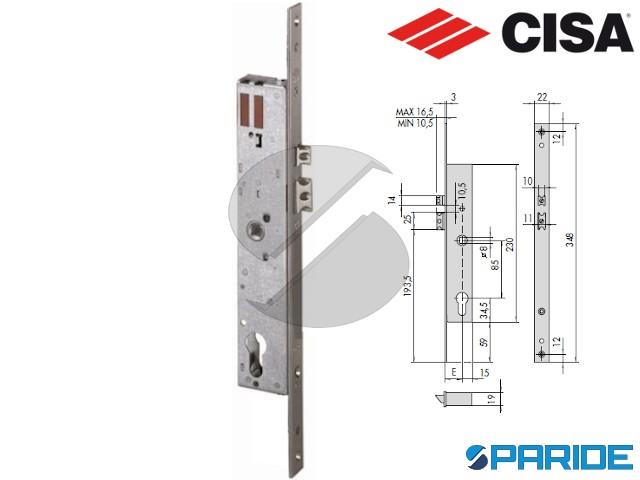 Contatto Serratura Elettrica Cisa Art.06510.00 - Ricambio Originale Spessore 2mm - Foto 5