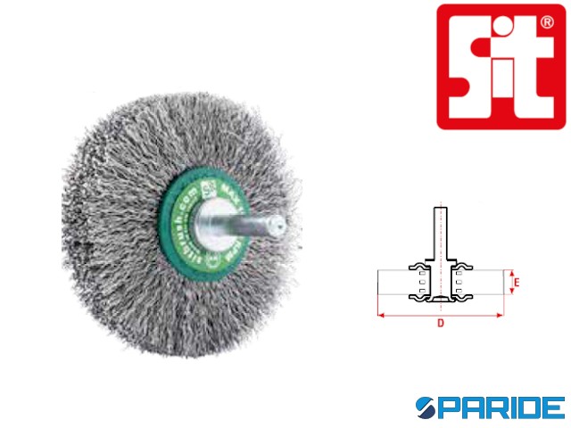 Spazzola Circolare In Acciaio Per Mola Da Banco - Foto 6