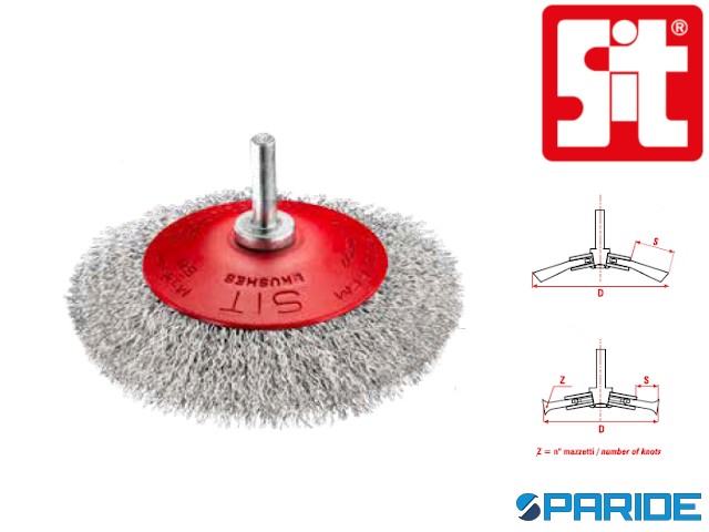 Spazzola Sverniciatura Professionale Spazzola Per Trapano A Filo Ondulato 90mm - In Acciaio Inox, Per Pulizia E Sverniciatura, Max 6500 RPM Spazzola Inox Per Trapano - Foto 8