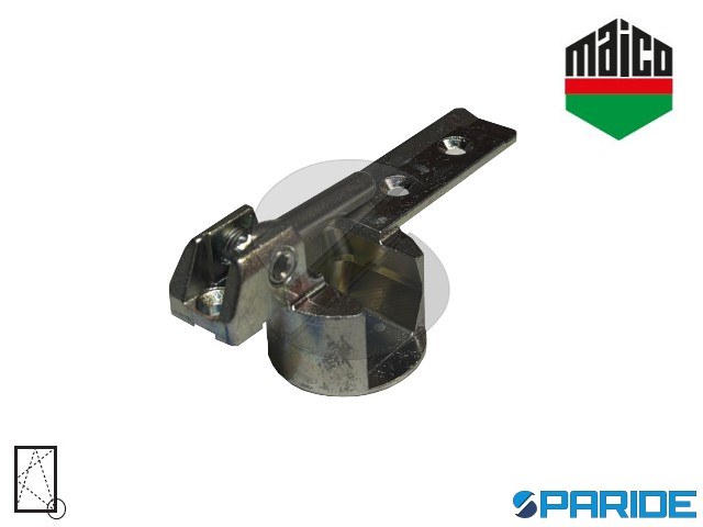 4 Clip Antifurto Per Cerniere Mabor - Connettori A Doppia Testa In Lega Di Zinco, Per Zaini, Valigie, Borse E Tende, Colore Canna Di Fucile - 5