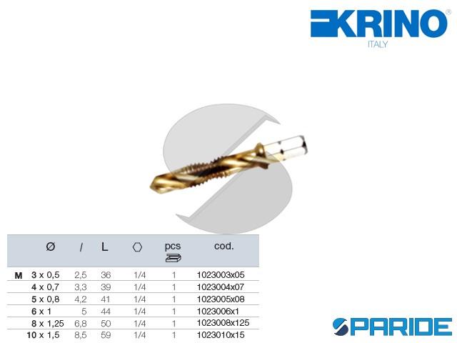 Set 4 Punte Coniche HSS In Titanio - Fresa A Gradini Per Legno E Metallo | Con Punzone Centrale E Custodia - Foto 3